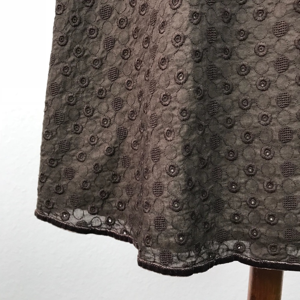 Michael by Michael Kors Velvet Trim Dress D190 - Picture 7 of 7